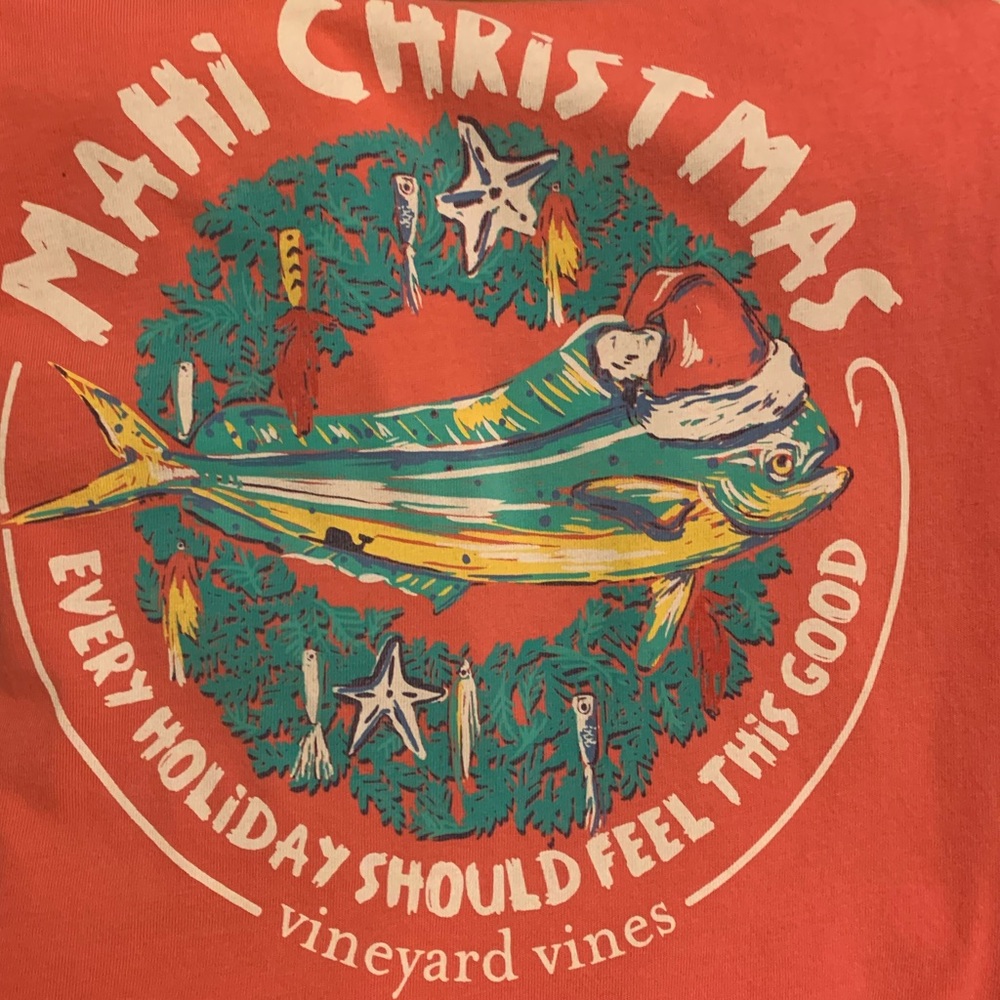VINEYARD VINES Mahi Christmas tee
